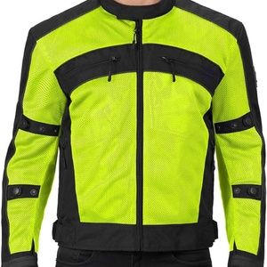 Nomad Mesh Motorcycle Jacket for Men Summer Biker Jacket Cruiser Sportsbike Endu